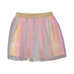 Younger Girl Unicorn Mesh Skirt