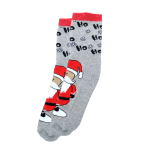 Festive Christmas Socks Assorted Designs - Ho Ho Ho