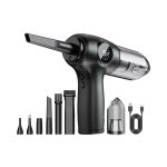 2-IN-1 Air Blower & Vacuum Cleaner Cordless Duster Blower With LED Display