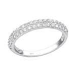 C649-C35379 - 925 Sterling Silver Cz Ring - Size 7