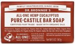 Dr. Bronner's Pure Castile Soap Bar Eucalyptus