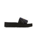 Wave Sandal Mule -black
