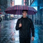 Auto Open 3-FOLDING Portable Umbrella