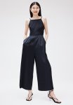 Open-back Jumpsuit - Black