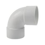 Pvc Round Downpipe Gutter Bend - 90 Degree Pack Of 2