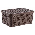 Rattan Storage Box With Lid 6LT