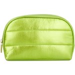 Clicks Atomic Half Moon Cosmetic Bag Lime & Metallic