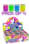 Novelty Unicorn Play Slime – Set Of 4