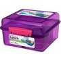 Lunch Cube Maxi With 1 Pot Purple 2L