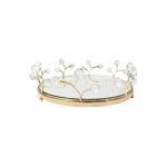 Golden Serving Tray Set Of 3