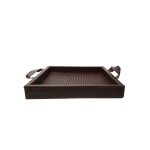 Large Brown Square Tray SGN737