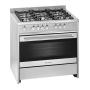 Meireles Kitchen Gas Stove 5 Burner With Electric Multifunction Stove Oven 90CM Stainless Steel