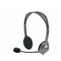 Logitech Stereo Headset With Noise-cancelling Microphone - H111