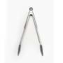 Legend 35CM Premium Silicone Tongs Silver