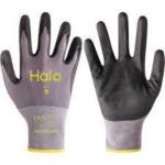 18 Gauge Liner Foam Nitrile Palmcoated Size 6