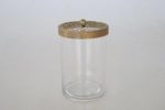 Medium Gold Filigree Glass Jar – 15X12.5CM