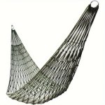 1PC Portable Mesh Hammock For Ages 14+ High-strength Nylon Pa Fabric Garden Camping Swing Easy-care Hand Washable Non-woven Poly
