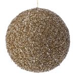 Champagne Glitter Foam Bauble 15CM
