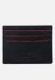 Cow Hammered Leather Wallet - Black