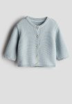 Knitted Cardigan - Turquoise