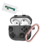 Silicone Case Compatible With Airpods 4 Dark Grey