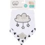 Made 4 Baby Unisex 2 Pack Monochrome Bandana Bibs
