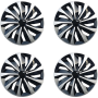 4 Pcs 16 Inch Hubcaps Universal Wheel Covers Abs Wheel Cover Set - General