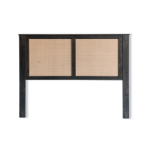 Steel & Rose Ratten Queen Headboard Kronberg Oak