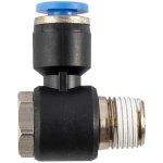 AirCraft Swivel Elbow Pu 4MM X 1 8" M