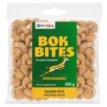 Pnp Bok Bites Salted Cashews 250G