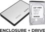 MicroWorld 500GB External Hard Drive - Silver