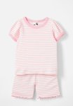 Cotton On Ella Short Sleeve Pyjama Set - Vanilla blush Pink Stripe