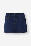 Fitted Denim MINI Skirt - 10 Dark Wash
