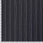 Woven Visse Linen Pin Stripe Navy 19155-008