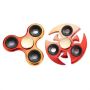 Two-pack Of Fidget Spinners Dual Color Gradient Stress Relief Toy For Kids