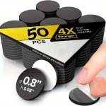 Magnetic Dots - Self Adhesive Magnet Dots 2.03CM X 2.03CM - Peel & Stick Magnetic Circles - Flexible Sticky Magnets - Sheets Are