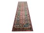 Stunning Afghan Ariana Carpet 283 X 89 Cm