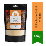 Ib Salt & Vinegar Seasoning Tangy Snack Spice Namkeen Vinegar Powder 200G - Sour Piquant Flavouring Powder For Homemade Potato C