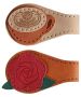 2PCS Vintage Magnetic Leather Bookmark Pu Bookmarks Clip Book Accessories