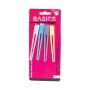 Basics Hair Clip Single Prong 4 Piece