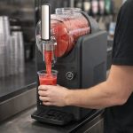 Professional Countertop Slushy Maker Electric Ice Machine - Black