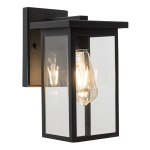Redford Outdoor Lantern Light With Clear Glass