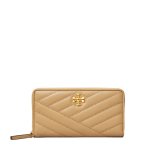 Kira Chevron Zip Continental Wallet -dune