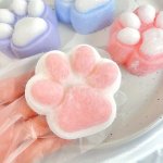 1PC Cute Plush Cat Paw Portable Squeeze Toy Perfect For Desk And Moving Ideal Holiday Gift