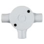 3 Way Conduit Box - Sabs - 20MM - 10 Pack