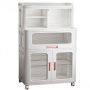 Baby Storage Cabinet With Drawers Clothes Organizer Shelf For Nursery Room