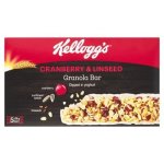 Kellogg's Cranberry & Linseed Granola Bar 5 X 36G