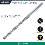 Hss Drill Bit Long 8 X 165MM Bulk