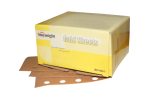 Sunlight 05510 Sunmight 8 Hole Velcro File Gold Sheet 70 X 127MM 180 Grit - 100PC