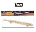 Shot-glass-set 7PC W mdf Paddle Marketplace Brits Bros